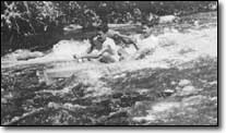 En las aguas del Mayabeque.