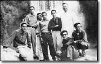 Paseo a las Cascadas del Hanabanilla, 4 de enero de 1957.